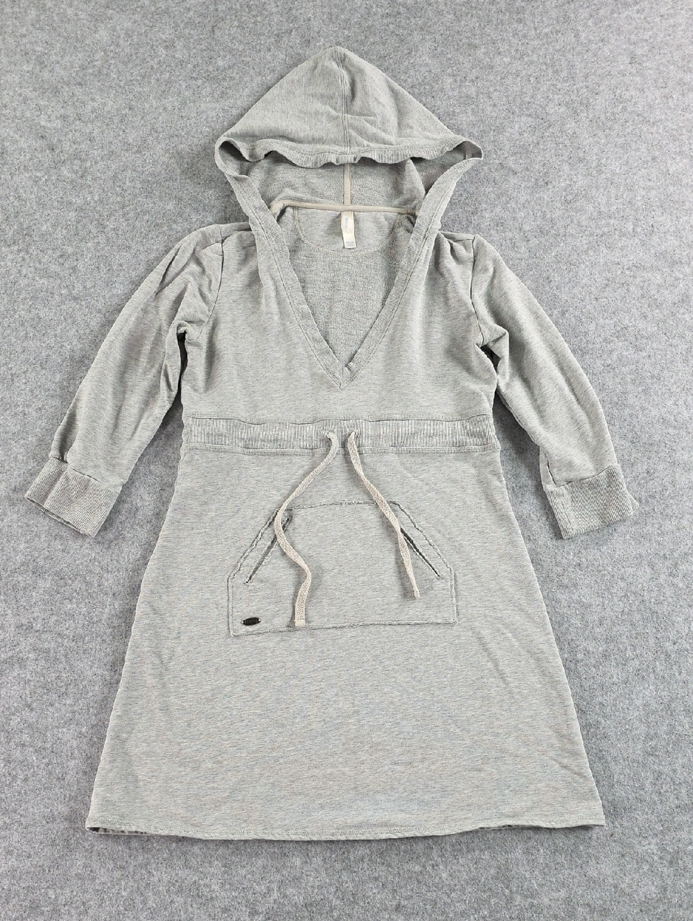 Gap Body Women's' Gray Hoodie Drawstring Sweatshirt XS